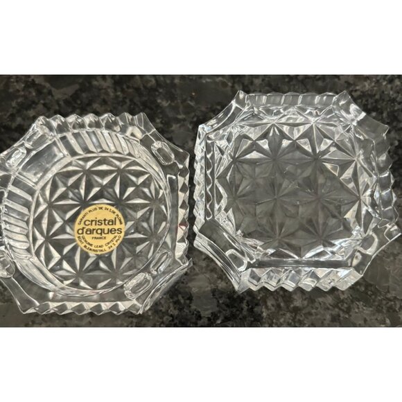 Cristal DArques France Genuine Lead Crystal Trinket  or Jewlery Box - Picture 7 of 16